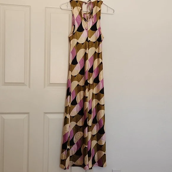 House Of Harlow 1960 Colorful Geometric Maxi Size Small - Picture 6 of 6